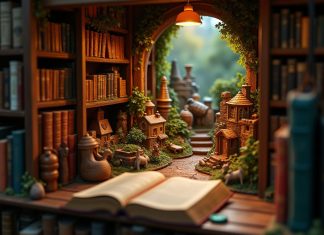 Créer son propre book nook : un voyage créatif dans votre bibliothèque