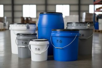 Seaux étanches pour le transport de liquides variés