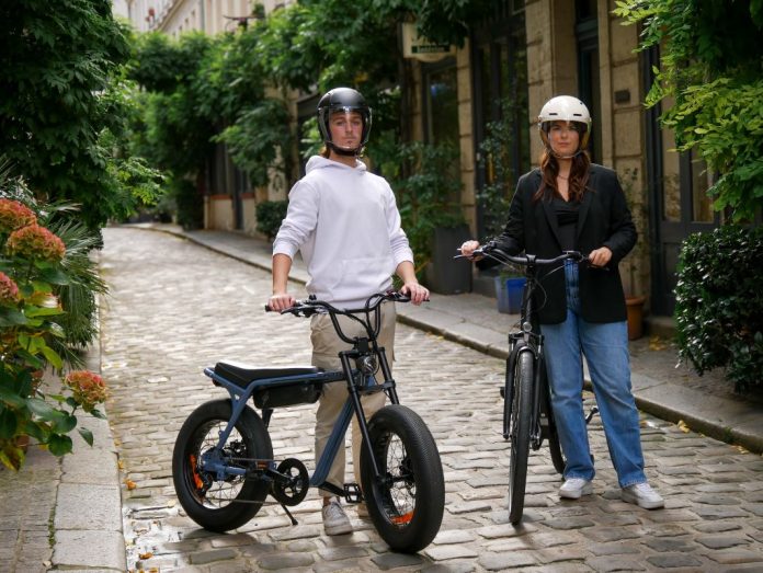 cyclistes à Paris