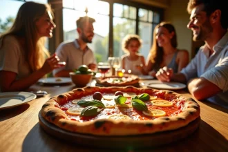 Pizzeria Del Arte à Angers avec une ambiance familiale chaleureuse