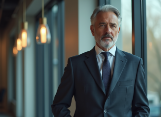 Fortune de Dominique Schelcher : ce que l’on sait du patron de Système U Homme d'affaires français confiant dans un bureau moderne