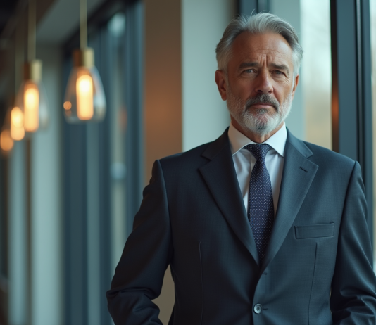 Fortune de Dominique Schelcher : ce que l’on sait du patron de Système U Homme d'affaires français confiant dans un bureau moderne