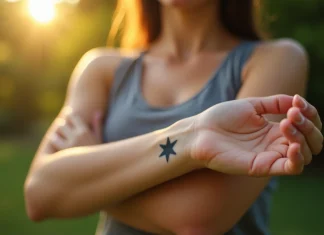 Tatouage étoile : éclats de significations et d’histoire