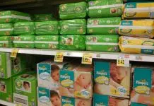 principal concurrent de Pampers