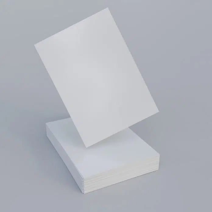 white rectangular box on white surface